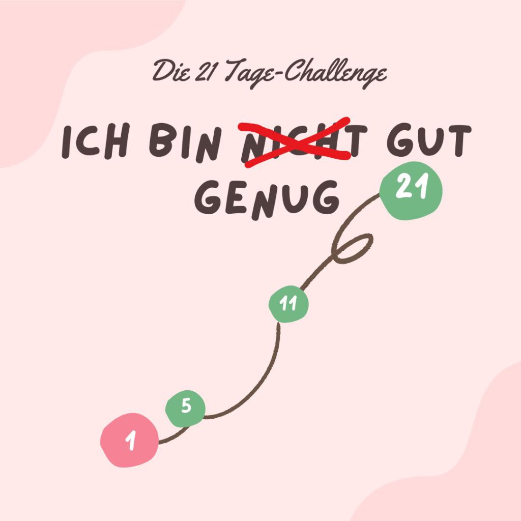 Viele Menschen kennen den Gedanken, nicht auszureichen – im Beruf, in Beziehungen oder in Momenten, in denen der innere Anspruch besonders laut wird. In diesem 21‑Tage‑Programm bekommst du die Möglichkeit, diesen Satz bewusst zu betrachten und neue, tragfähige Sichtweisen zu entwickeln.